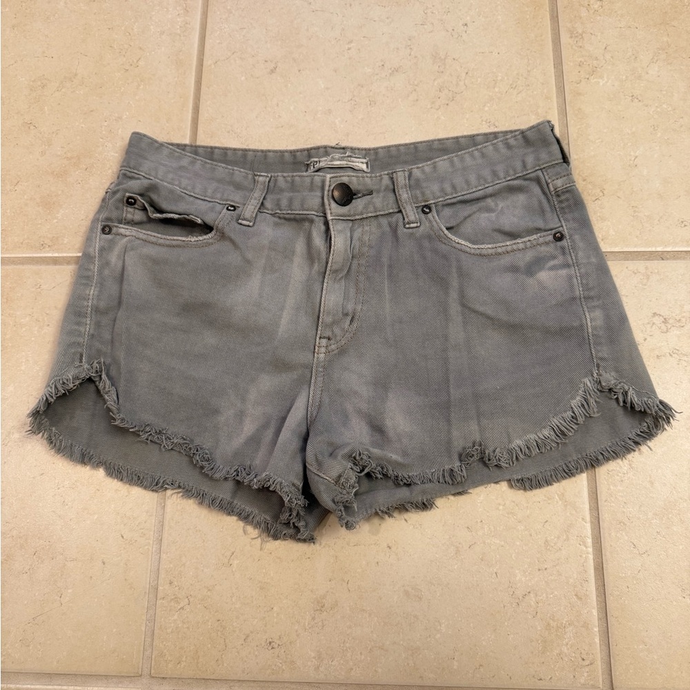 Free People Denim Shorts